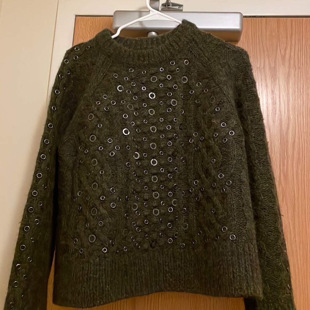 Rag & Bone green sweater